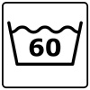 Mit 60° waschen Mit 60° waschen